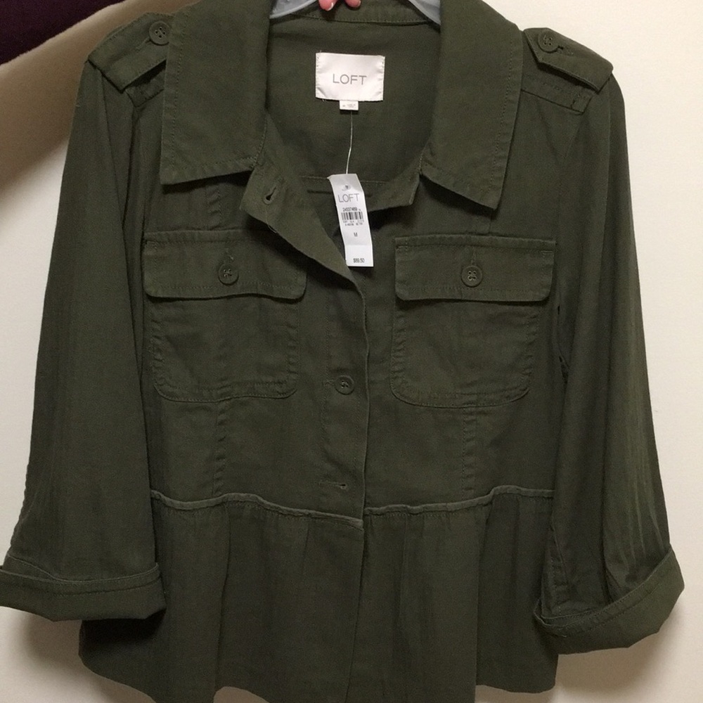 Peplum jacket